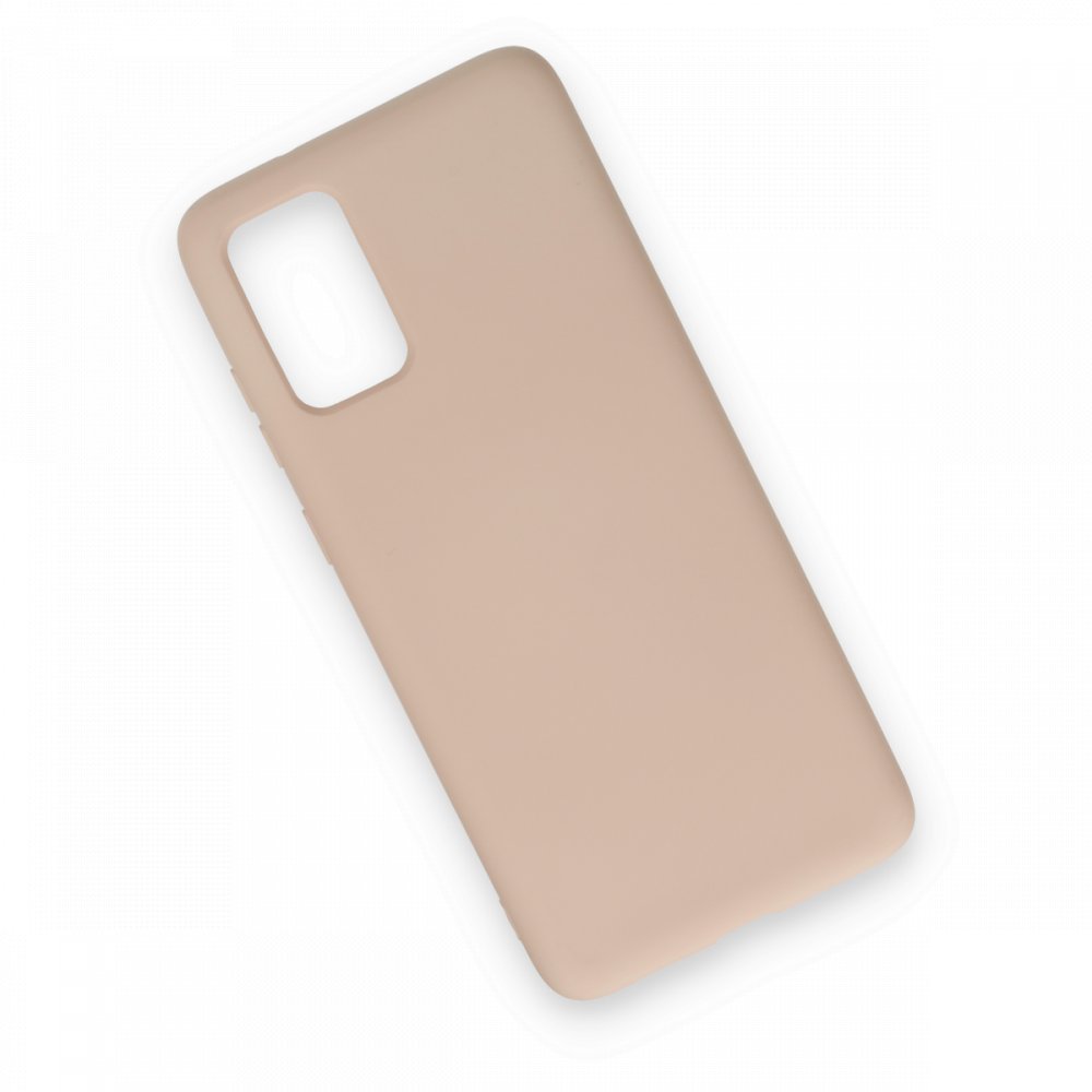 Newface Samsung Galaxy S20 Plus Kılıf Nano içi Kadife Silikon - Pudra