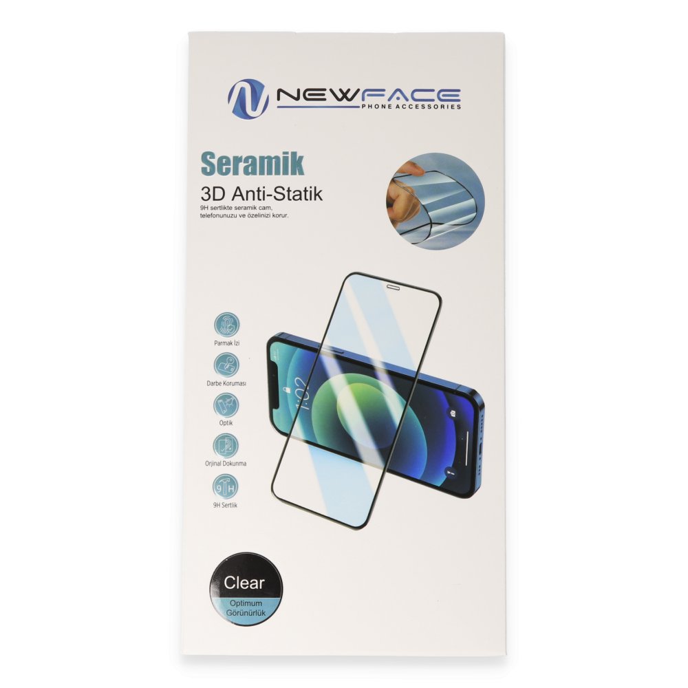 Newface Samsung Galaxy A32 3D Antistatik Seramik Nano Ekran Koruyucu
