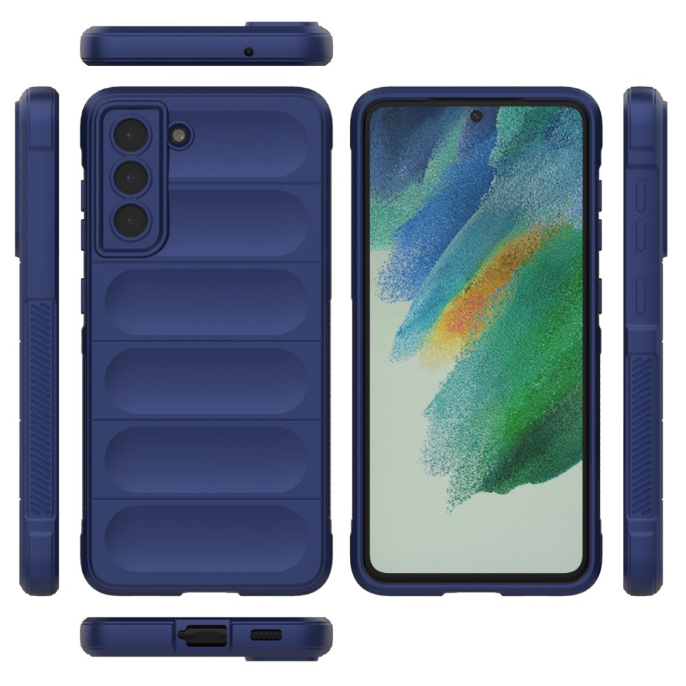 Newface Samsung Galaxy S21 FE Kılıf Optimum Silikon - Lacivert