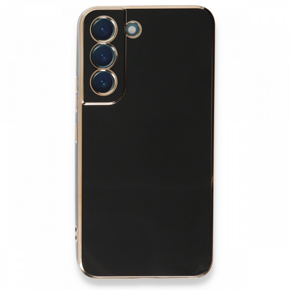 Newface Samsung Galaxy S21 FE Kılıf Volet Silikon - Siyah