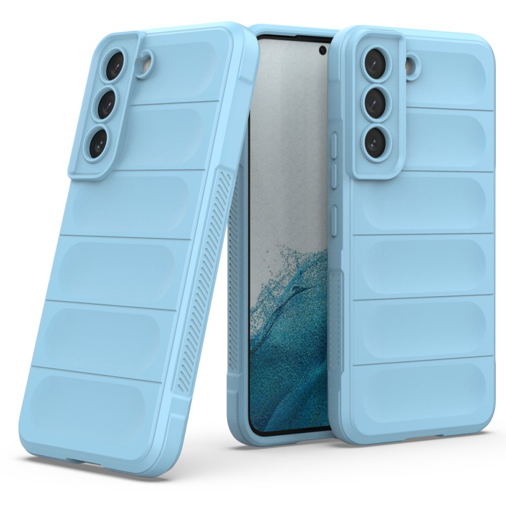 Newface Samsung Galaxy S21 Kılıf Optimum Silikon - Sky Blue