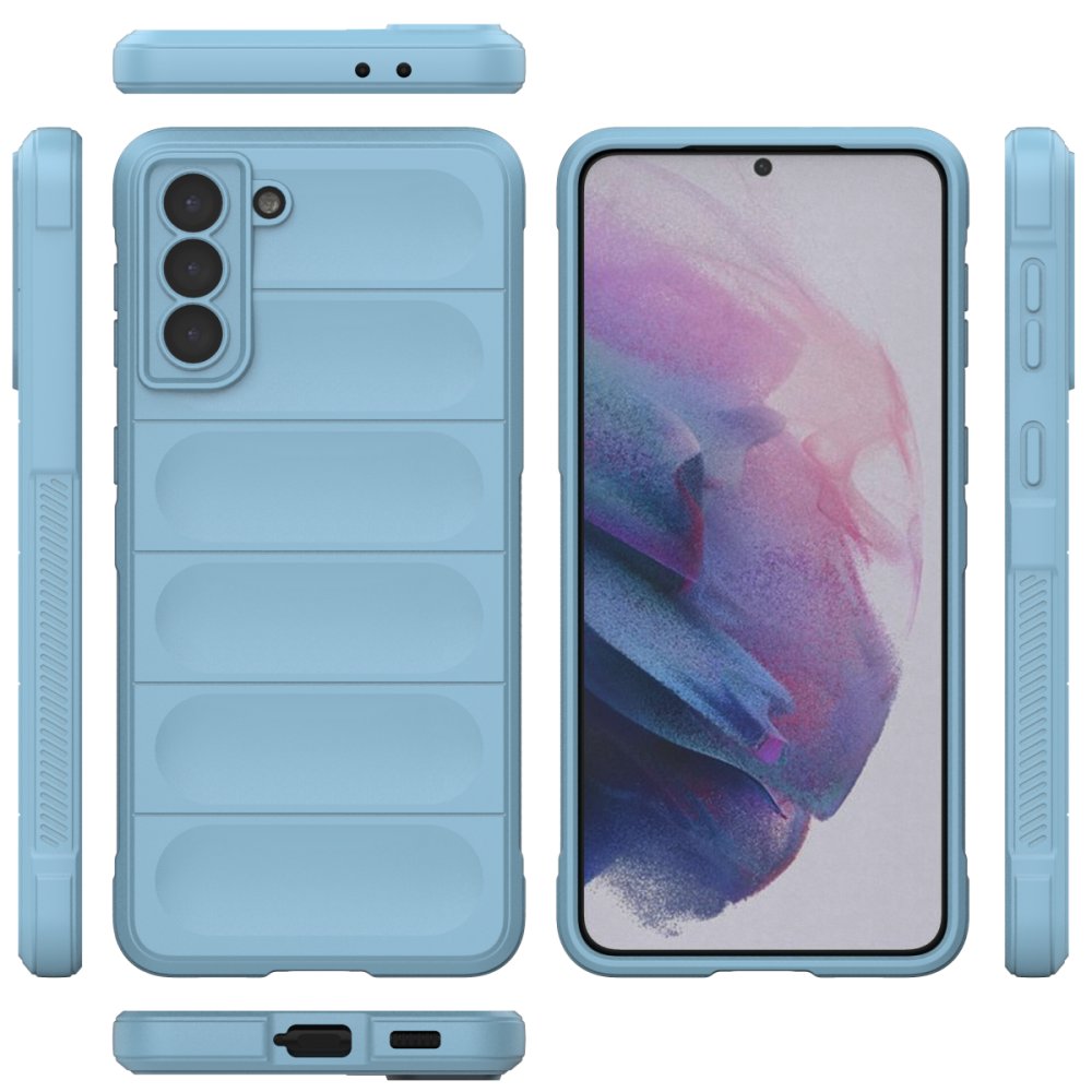 Newface Samsung Galaxy S21 Plus Kılıf Optimum Silikon - Sky Blue