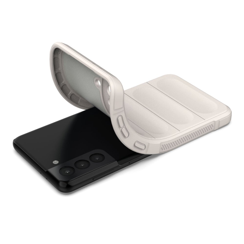 Newface Samsung Galaxy S22 Plus Kılıf Optimum Silikon - Krem