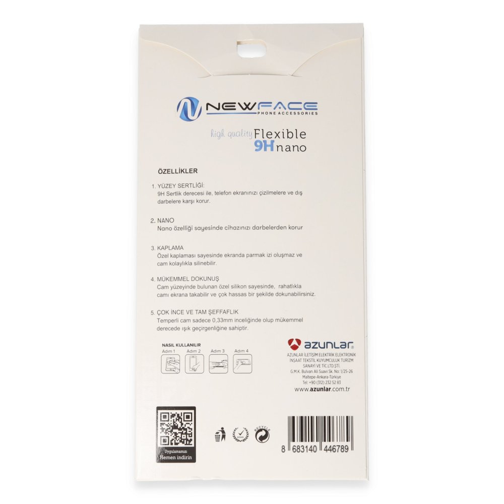 Newface Samsung Galaxy S23 FE 6D Antistatik Mat Seramik Hayalet Nano Ekran Koruyucu