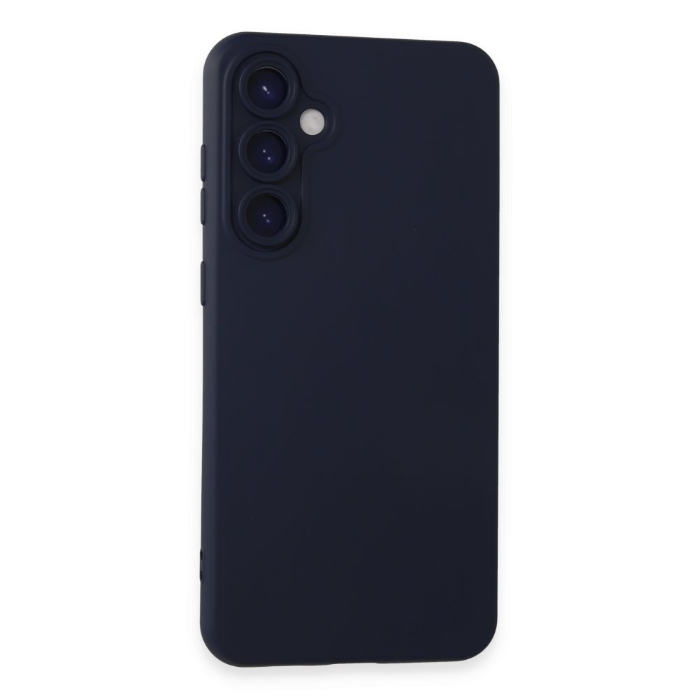 Newface Samsung Galaxy S23 FE Kılıf Nano içi Kadife Silikon - Lacivert