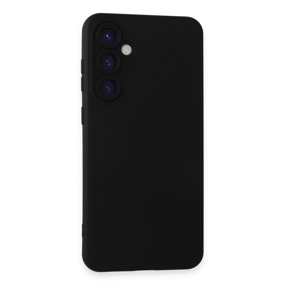 Newface Samsung Galaxy S23 FE Kılıf Nano içi Kadife Silikon - Siyah