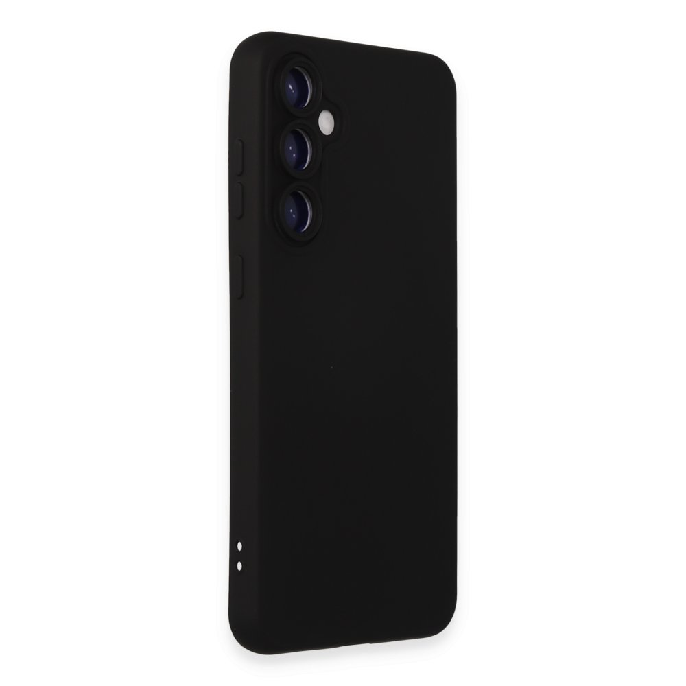 Newface Samsung Galaxy S23 FE Kılıf Nano içi Kadife Silikon - Siyah