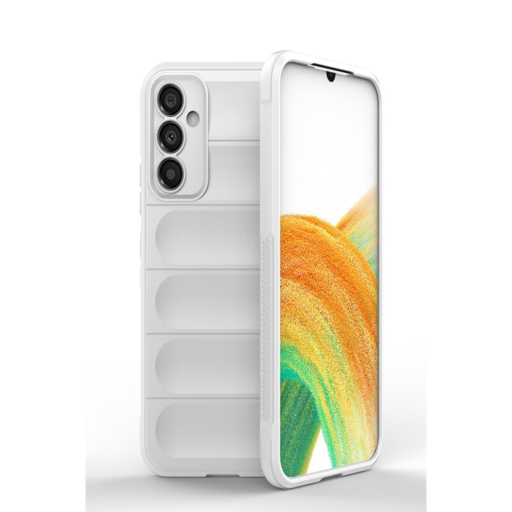 Newface Samsung Galaxy S23 FE Kılıf Optimum Silikon - Krem