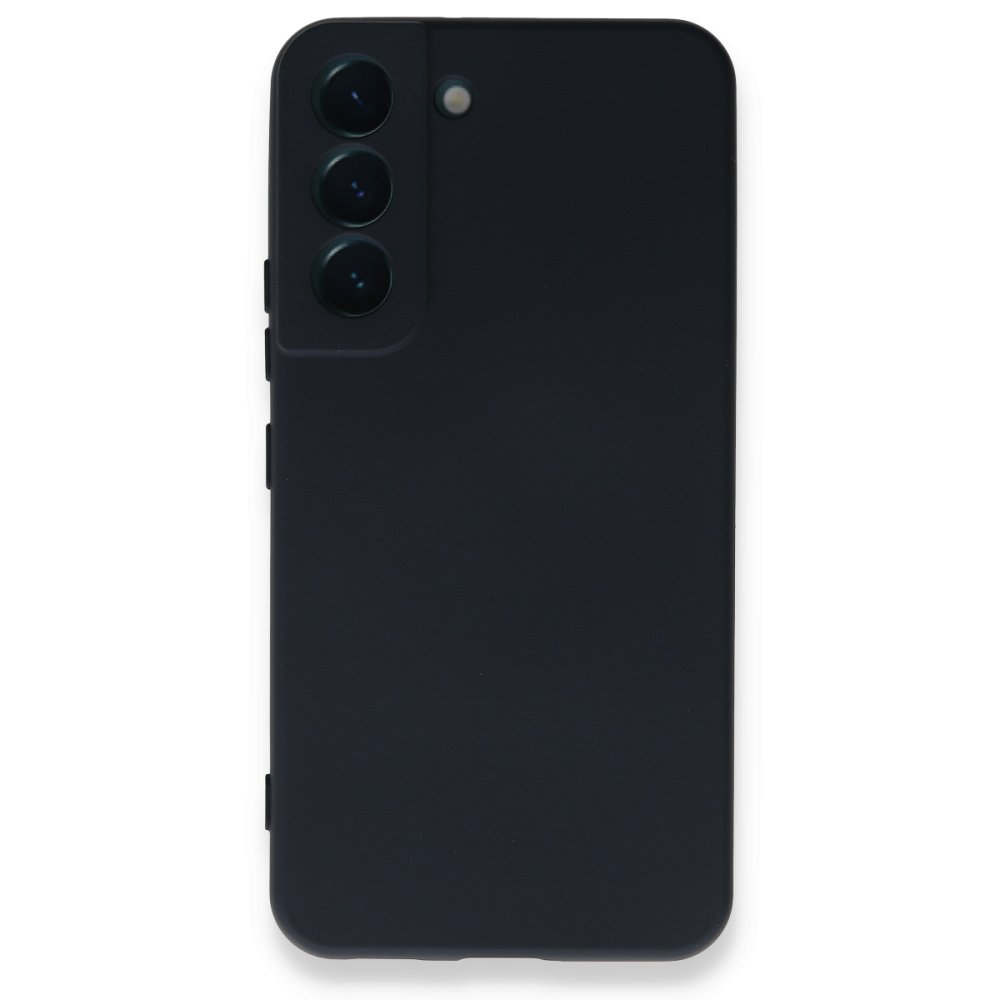 Newface Samsung Galaxy S23 Kılıf Nano içi Kadife Silikon - Lacivert