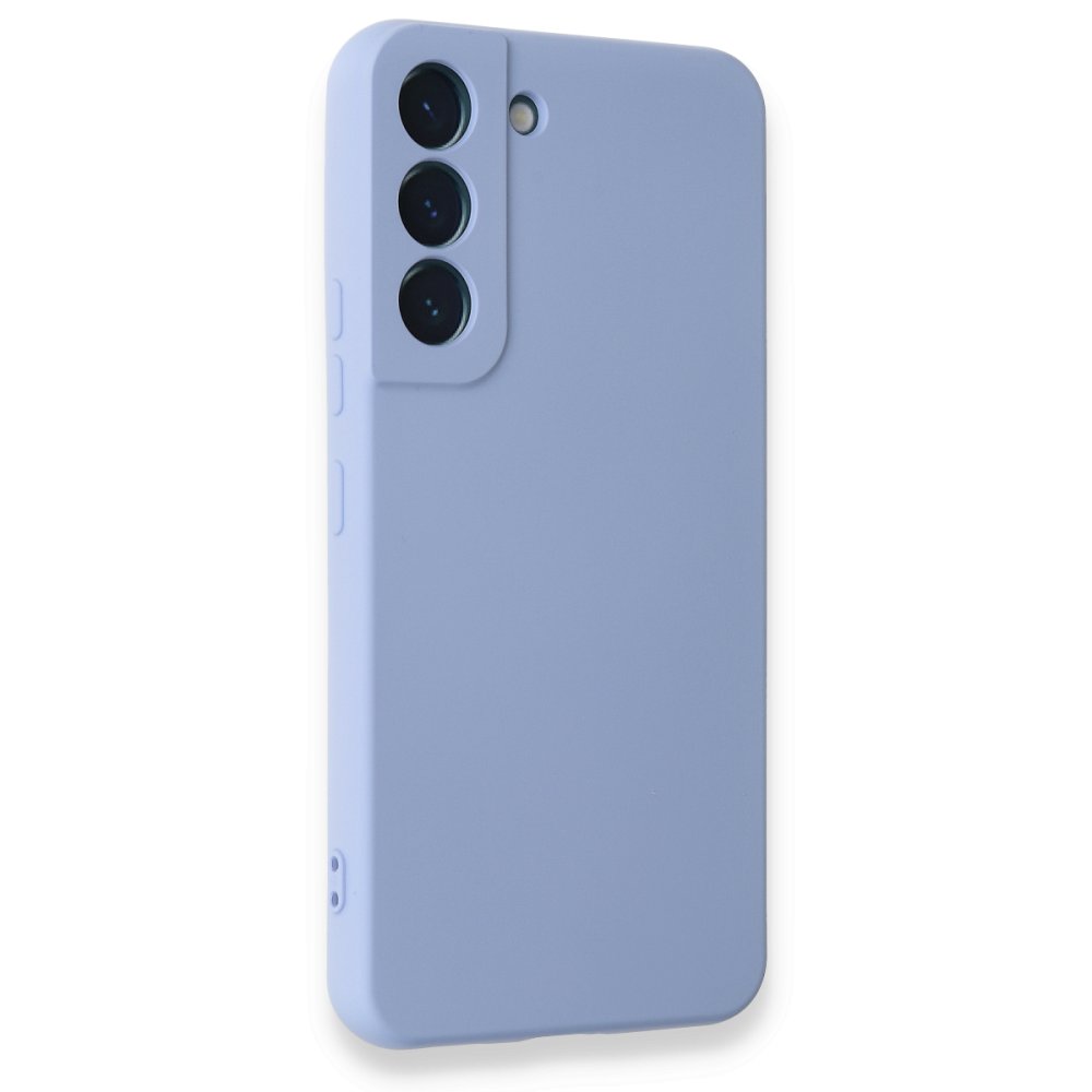 Newface Samsung Galaxy S23 Plus Kılıf Nano içi Kadife Silikon - Lila