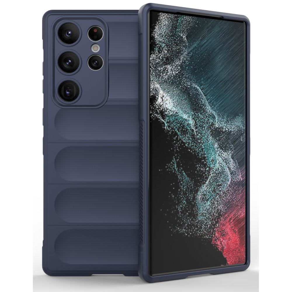 Newface Samsung Galaxy S23 Ultra Kılıf Optimum Silikon - Lacivert