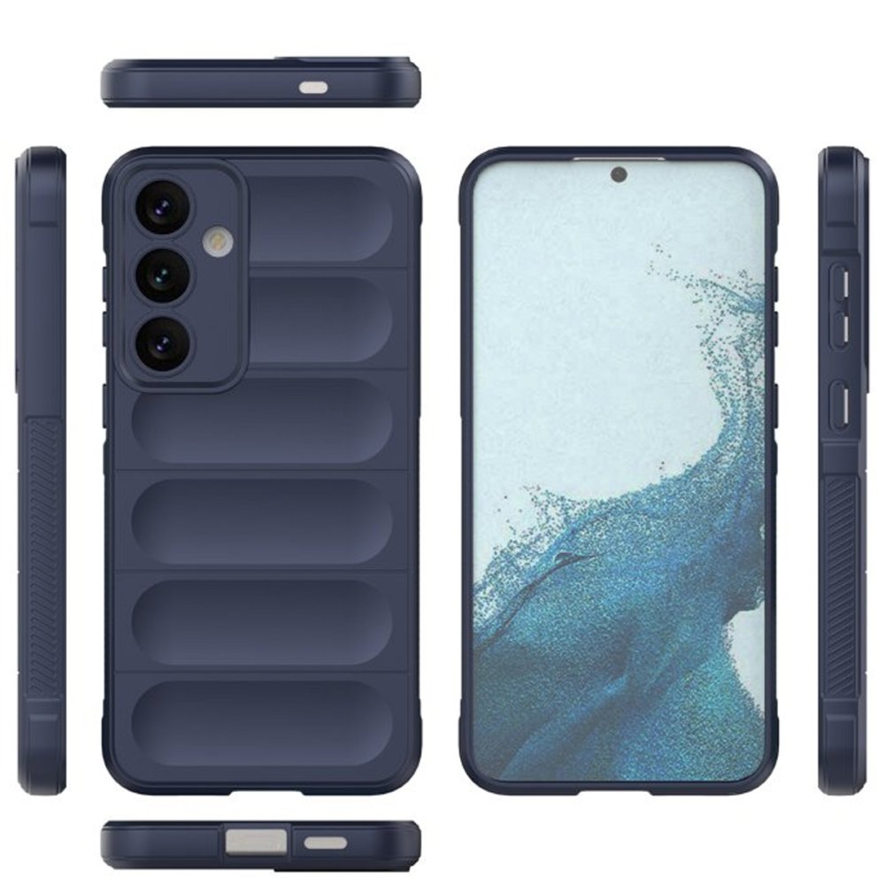 Newface Samsung Galaxy S24 FE Kılıf Optimum Silikon - Lacivert