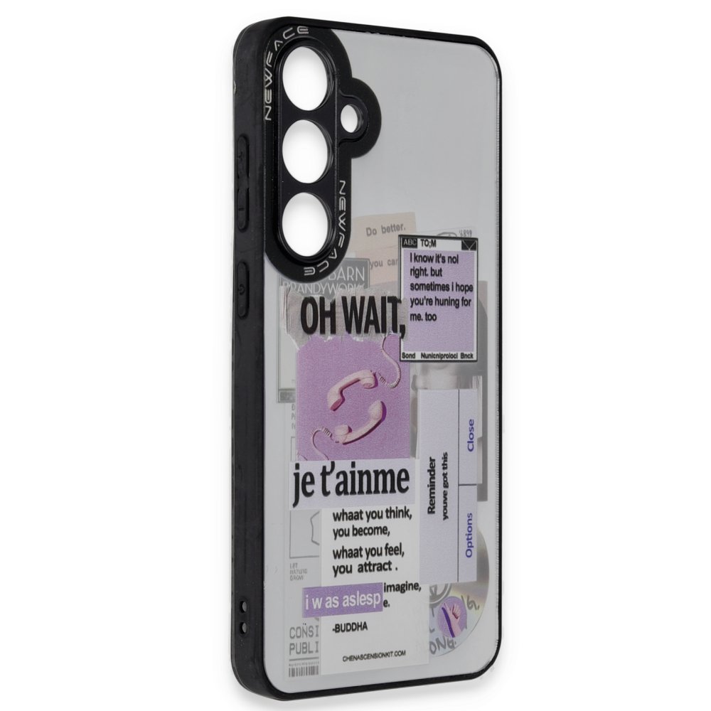 Newface Samsung Galaxy S24 Plus Kılıf Mirror Desenli Kapak - Mirror - 4