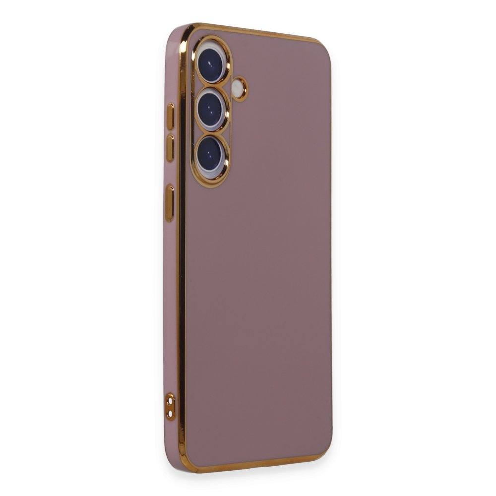 Newface Samsung Galaxy S24 Plus Kılıf Volet Silikon - Mor