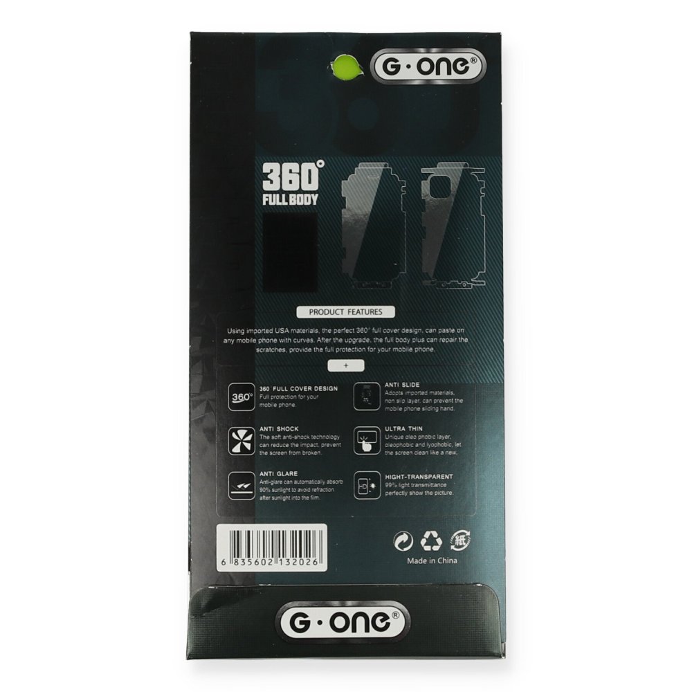 Newface Samsung Galaxy S24 Ultra 360 Mat Full Body Arka Koruyucu