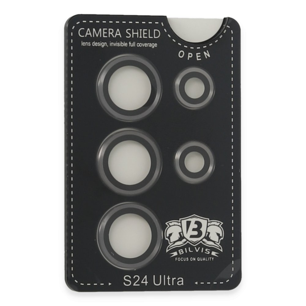 Newface Samsung Galaxy S24 Ultra Bilvis Titan Kamera Lens - Titan Gri