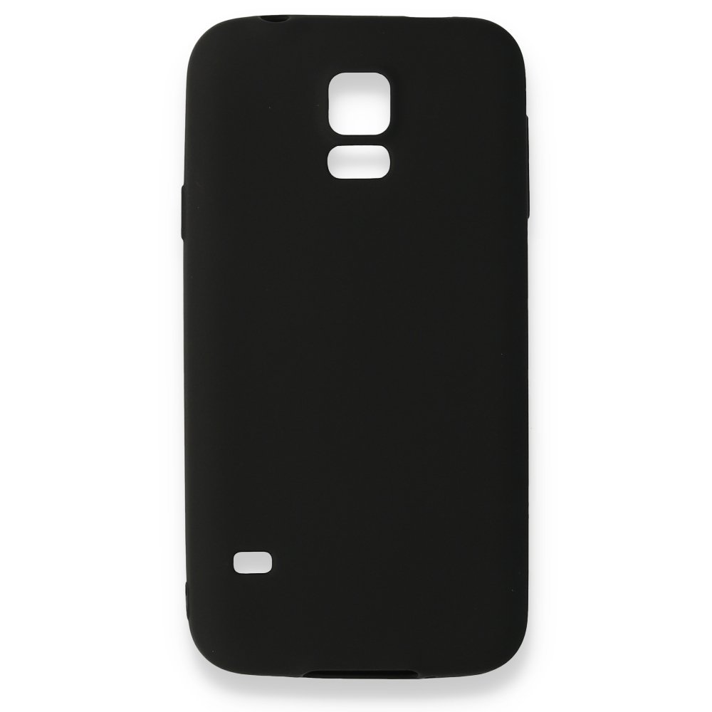 Newface Samsung Galaxy S5 Kılıf First Silikon - Siyah