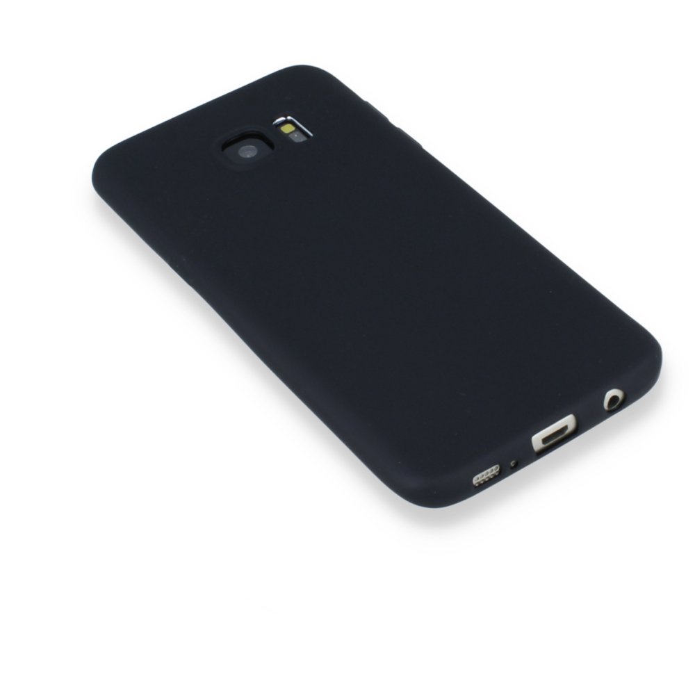 Newface Samsung Galaxy S7 Edge Kılıf First Silikon - Siyah
