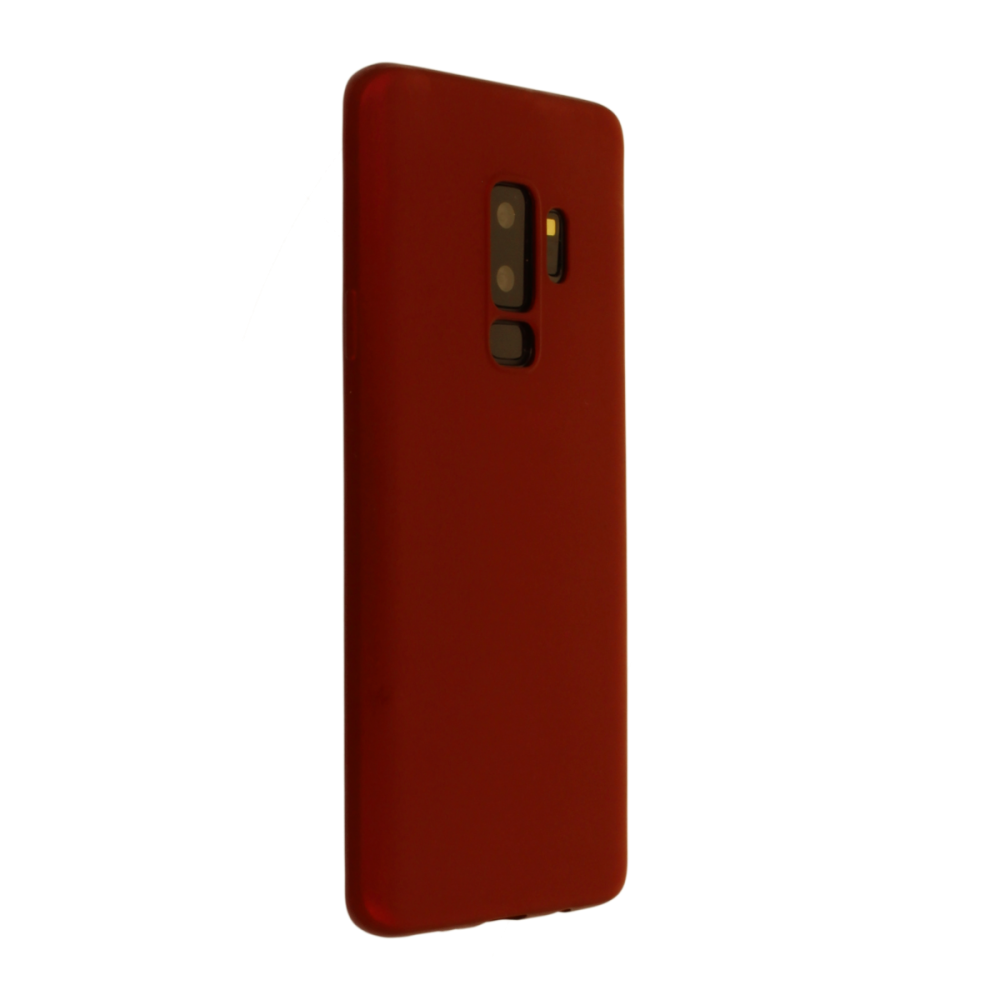 Newface Samsung Galaxy S9 Plus Kılıf First Silikon - Bordo