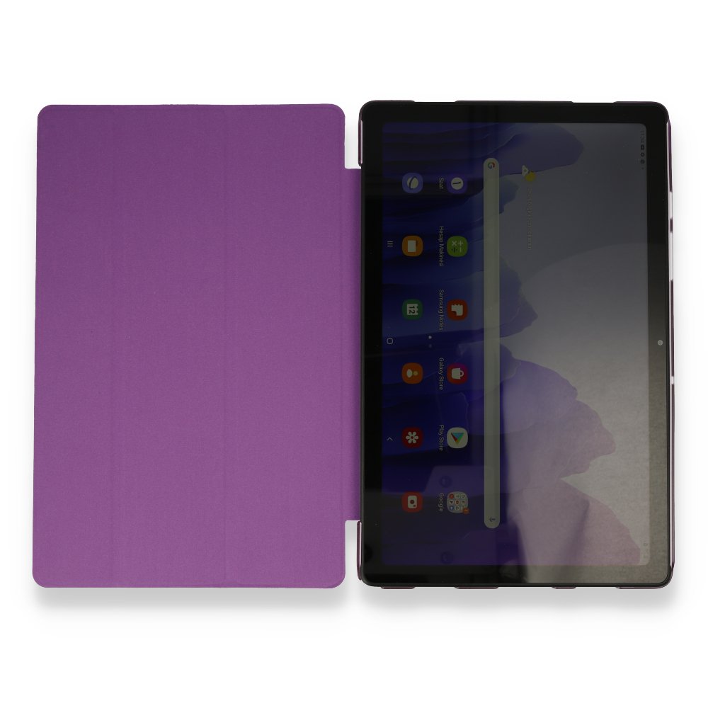 Newface Samsung Galaxy T870 Tab S7 11 Kılıf Tablet Smart Kılıf - Mor