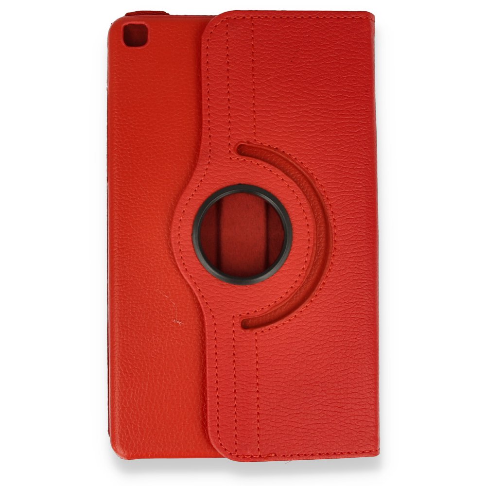 Newface Samsung Galaxy T290 Tab A 8 Kılıf 360 Tablet Deri Kılıf - Kırmızı