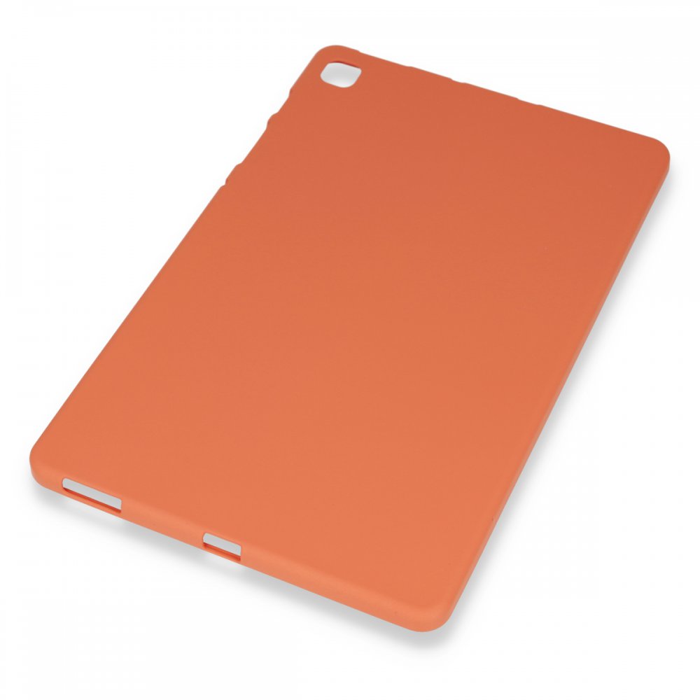 Newface Samsung Galaxy P610 Tab S6 Lite 10.4 Kılıf Evo Tablet Silikon - Turuncu