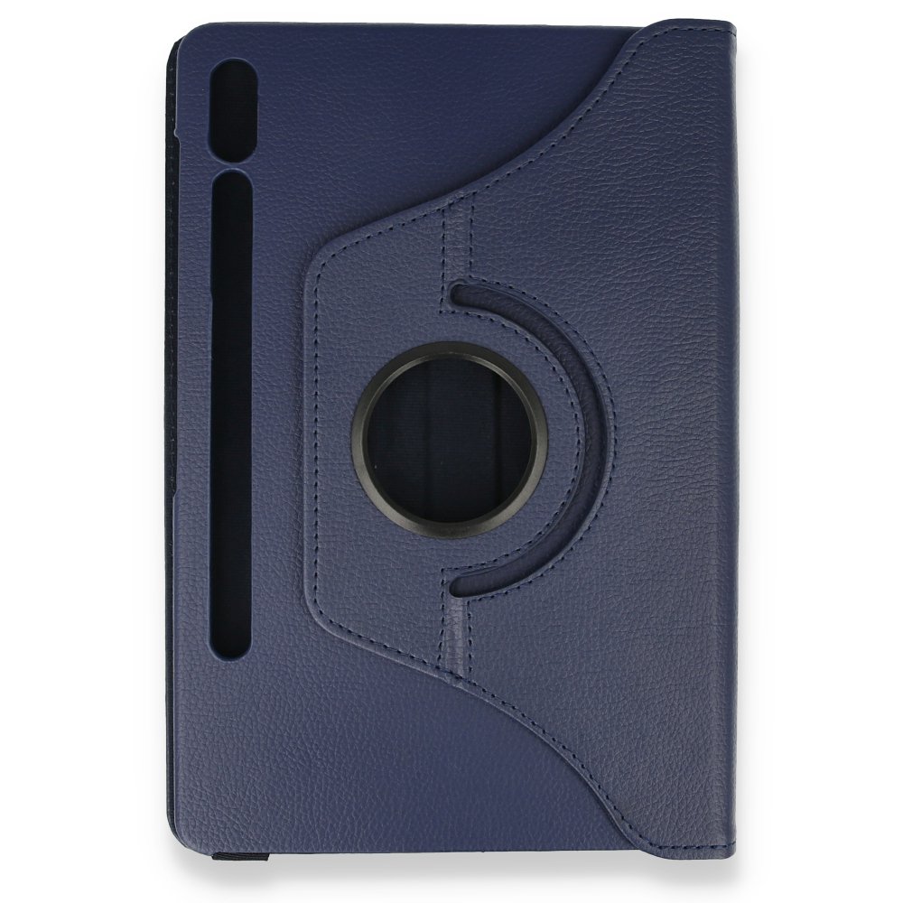 Newface Samsung Galaxy T870 Tab S7 11 Kılıf 360 Tablet Deri Kılıf - Lacivert