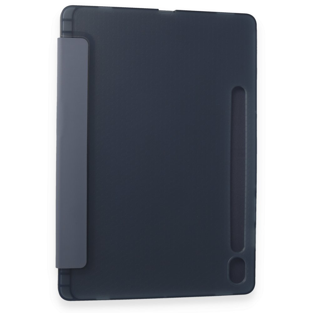 Newface Samsung Galaxy X510 Tab S9 FE 11 Kılıf Kalemlikli Mars Tablet Kılıfı - Lila