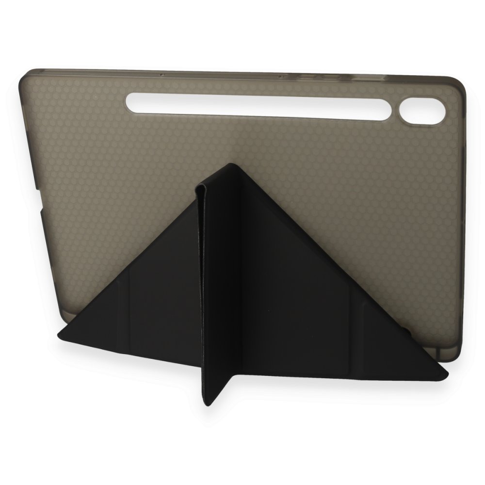 Newface Samsung Galaxy X510 Tab S9 FE 11 Kılıf Kalemlikli Mars Tablet Kılıfı - Siyah