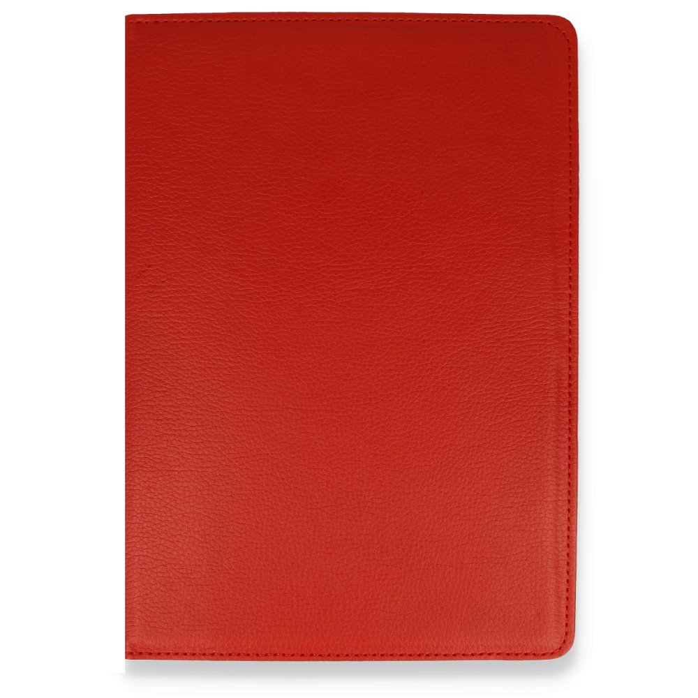 Newface Samsung Galaxy X700 Tab S8 11 Kılıf 360 Tablet Deri Kılıf - Kırmızı