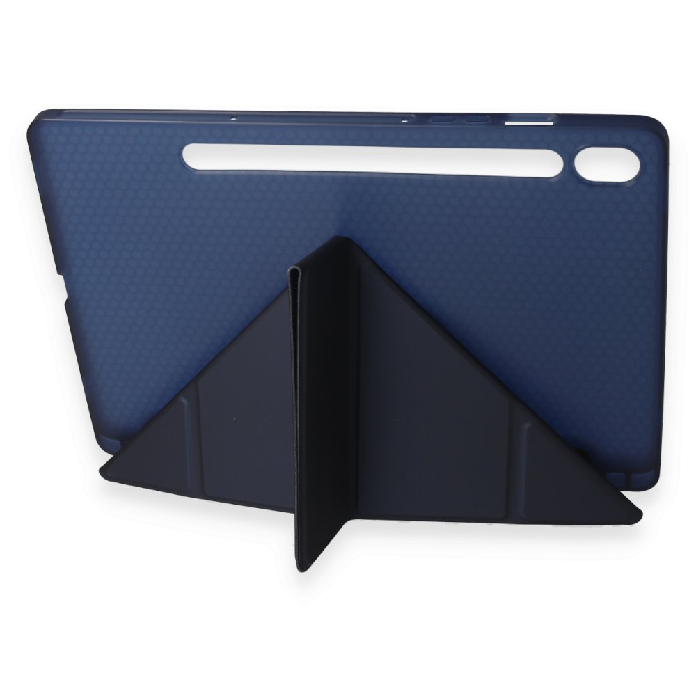 Newface Samsung Galaxy X710 Tab S9 11 Kılıf Kalemlikli Mars Tablet Kılıfı - Lacivert