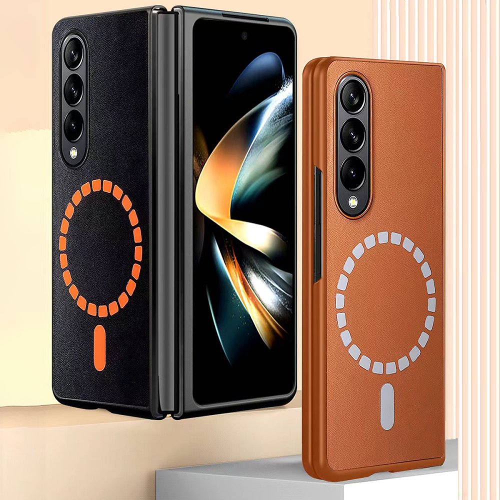 HDD Samsung Galaxy Z Fold 3 Kılıf HBC-156 Forum Magneticsafe Kapak - Koyu Yeşil