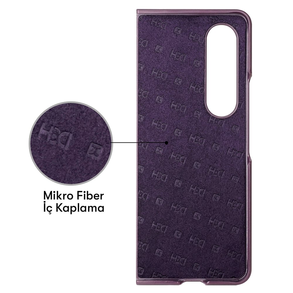 HDD Samsung Galaxy Z Fold 4 Kılıf HBC-155 Lizbon Kapak - Lacivert