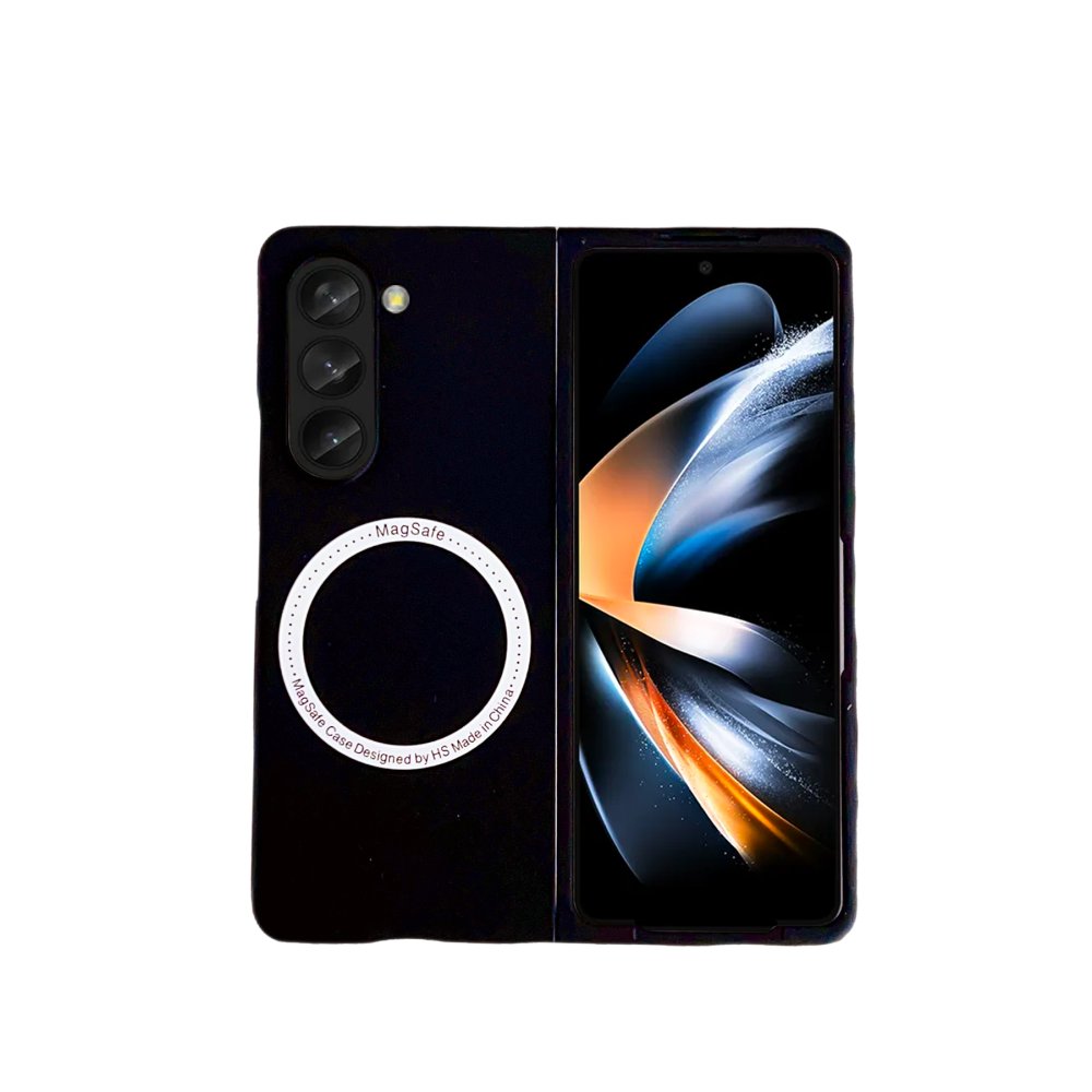 Newface Samsung Galaxy Z Fold 5 Kılıf Mata Fold Kapak - Siyah