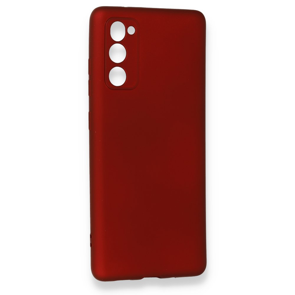 Newface Samsung Galaxy S20 FE Kılıf First Silikon - Bordo