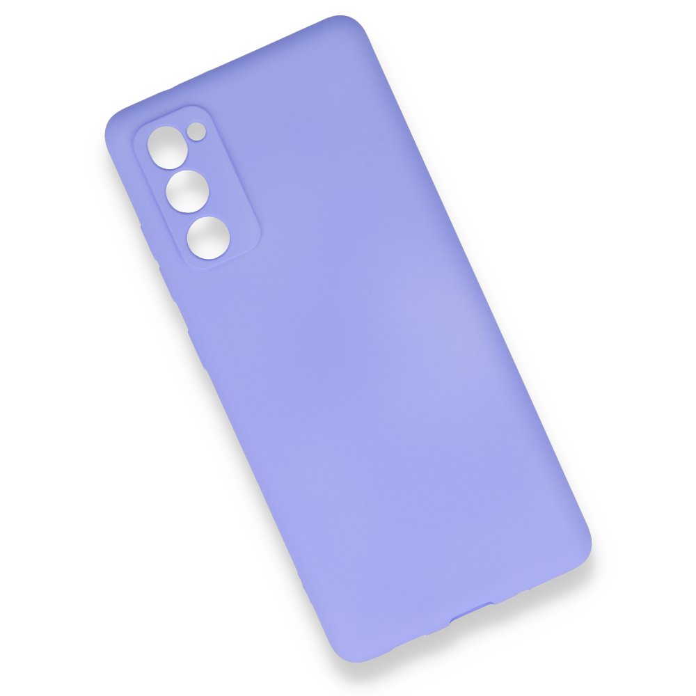 Newface Samsung Galaxy S20 FE Kılıf First Silikon - Lila