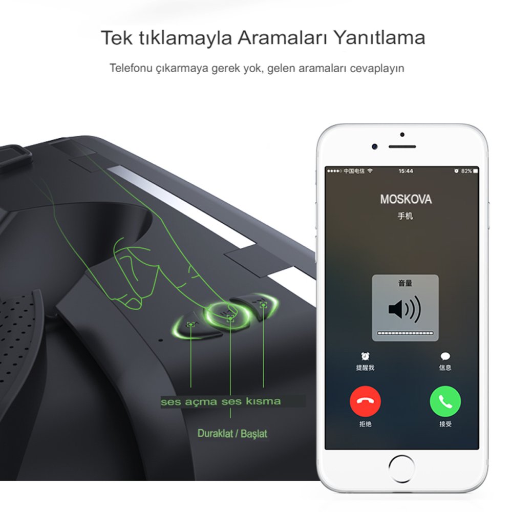 Newface Shinecon SC-G04EA 3D Sanal Gerçeklik Gözlüğü - Siyah