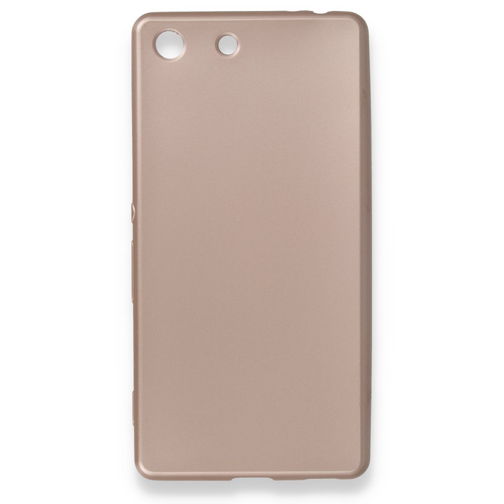 Newface Sony M5 Kılıf First Silikon - Rose Gold