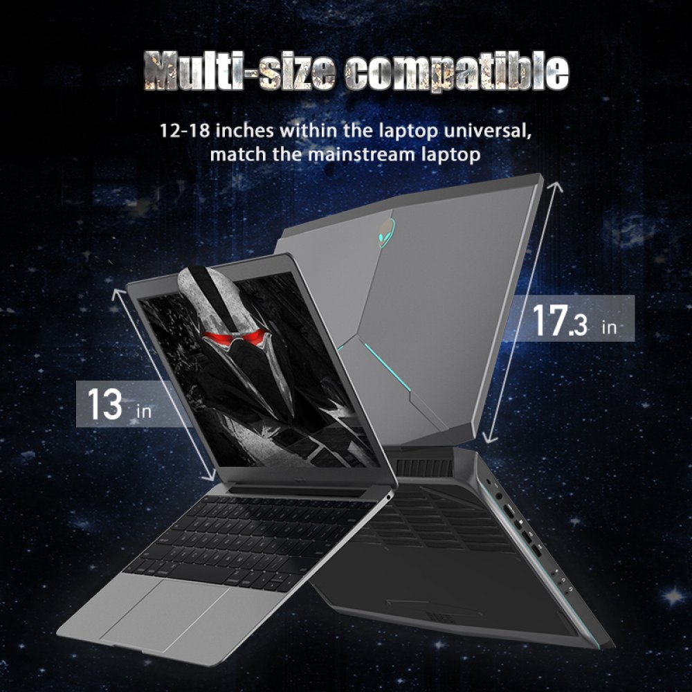 Newface SR02 Fanlı Laptop Standı - Mavi