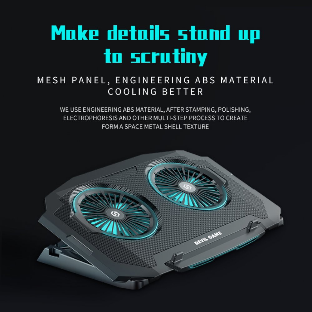 Newface SR03 Fanlı Laptop Standı - Mavi