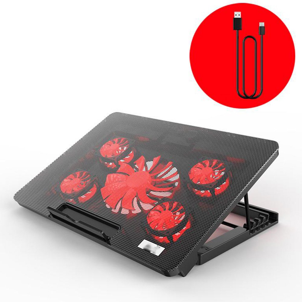 Newface SR05 Fanlı Laptop Standı - Siyah