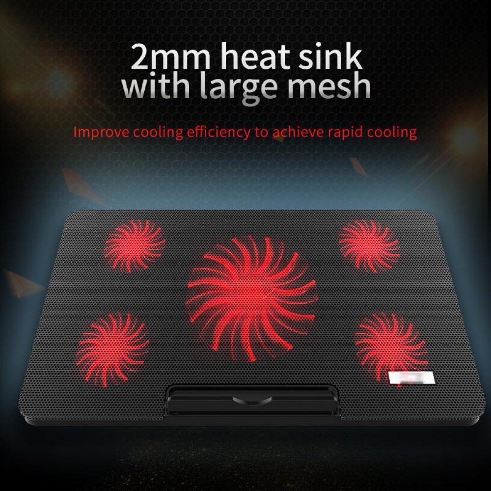 Newface SR05 Fanlı Laptop Standı - Siyah