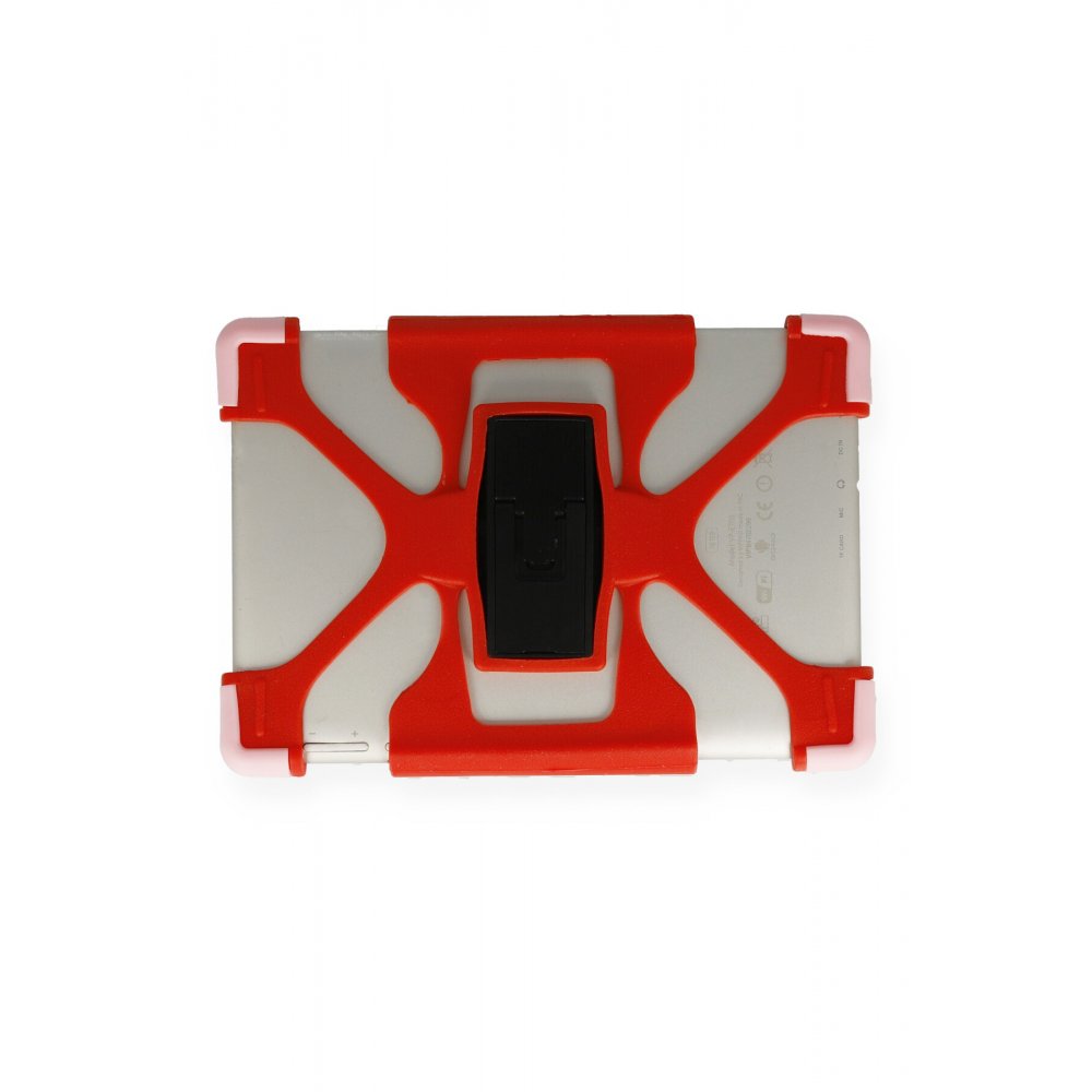 Newface Universal Universal 6.8 Kılıf Akrobat Tablet Silikon - Kırmızı