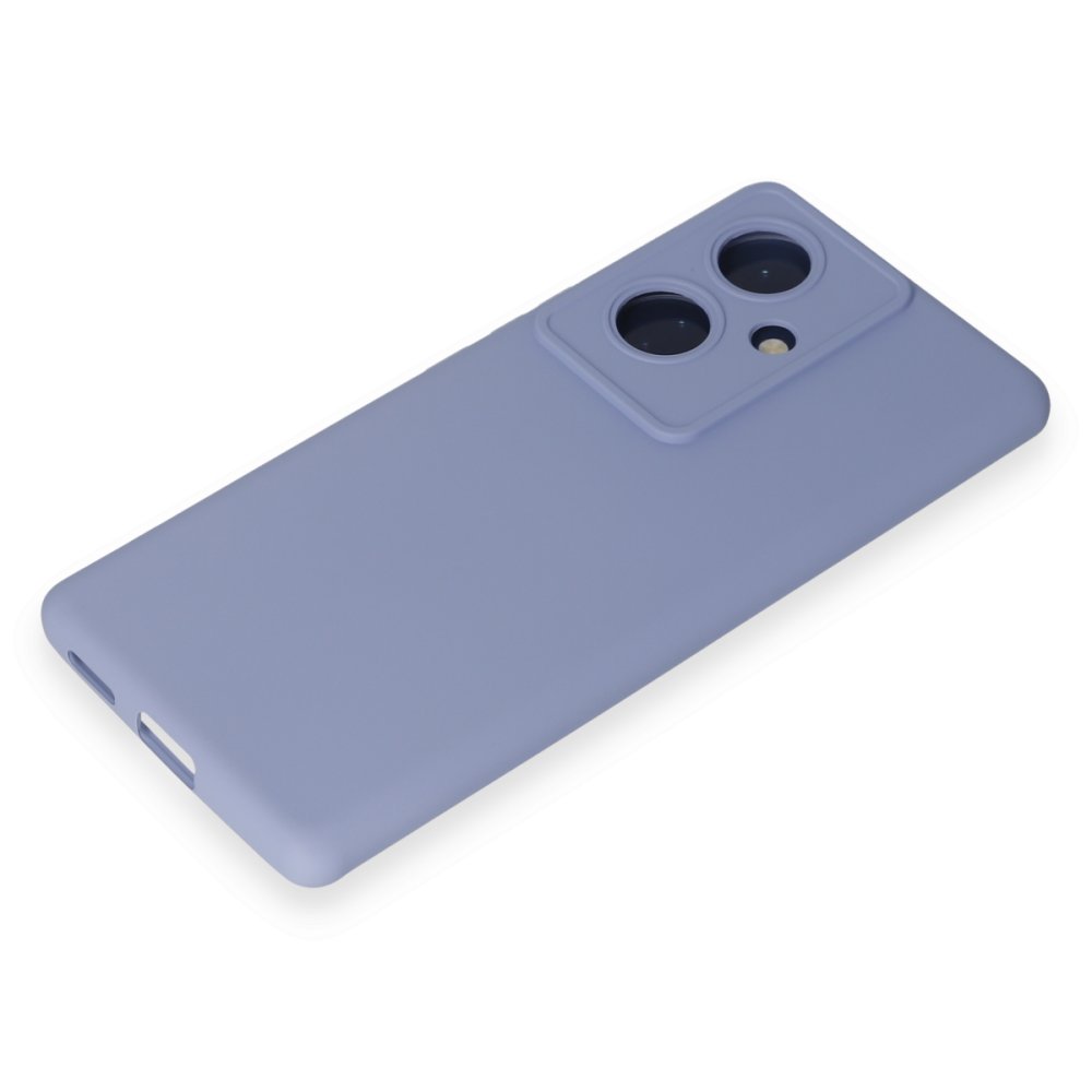 Newface Vivo V29 Lite Kılıf Nano içi Kadife Silikon - Lila