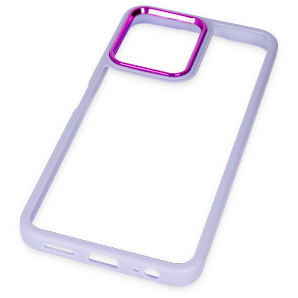 Newface Vivo Y16 Kılıf Dora Kapak - Lila