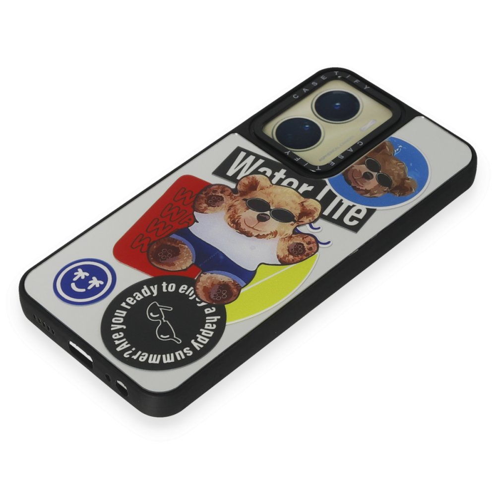 Newface Vivo Y16 Kılıf Mirror Desenli Kapak - Mirror - 14