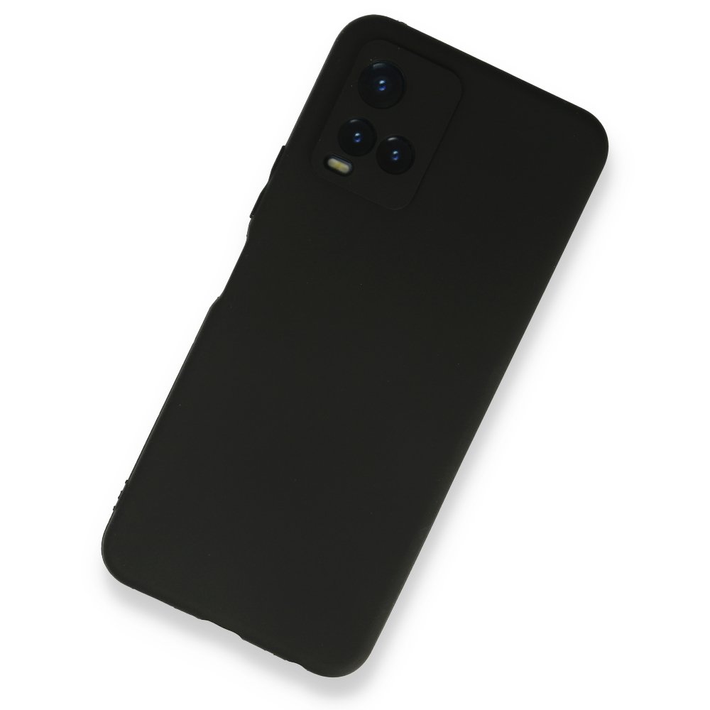 Newface Vivo Y21S Kılıf First Silikon - Siyah
