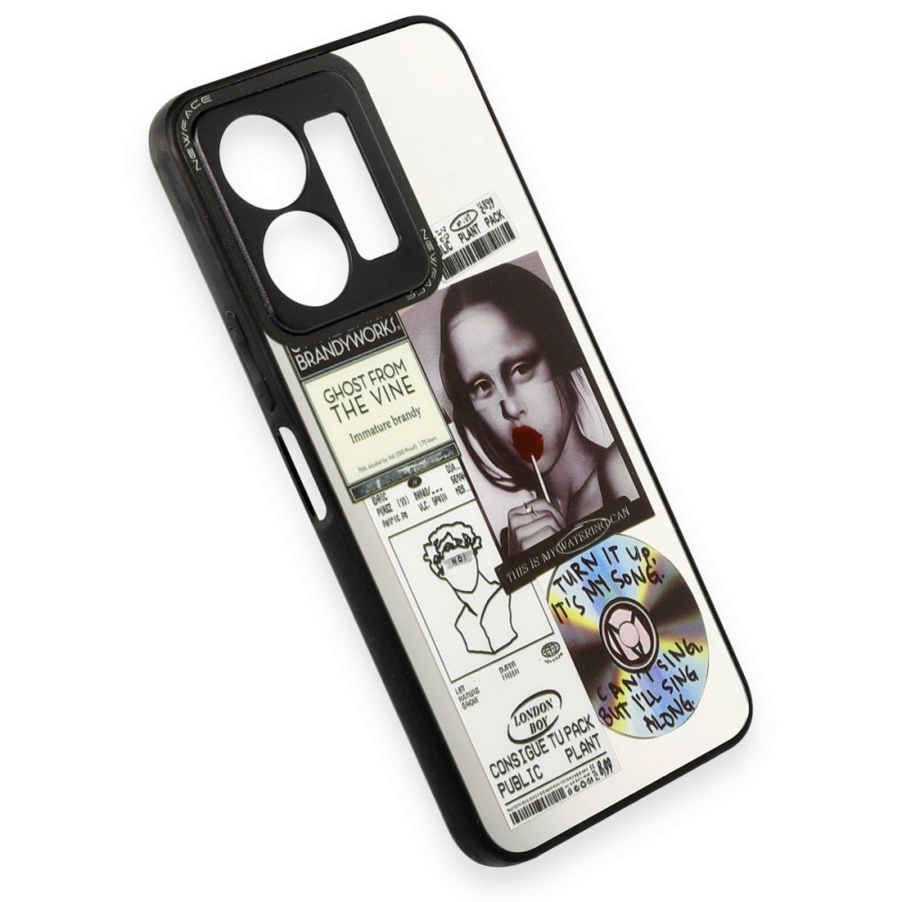 Newface Vivo Y22S Kılıf Mirror Desenli Kapak - Mirror - 2