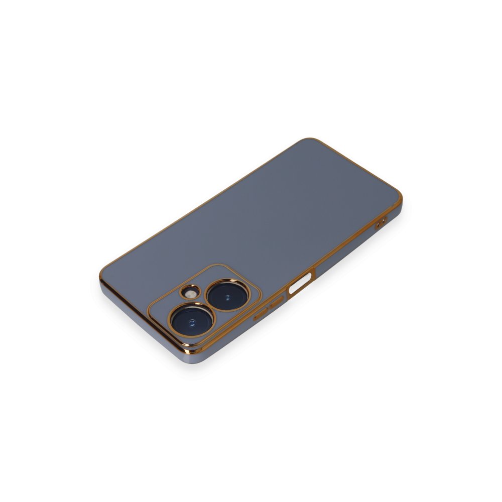 Newface Vivo Y27 Kılıf Volet Silikon - Mavi
