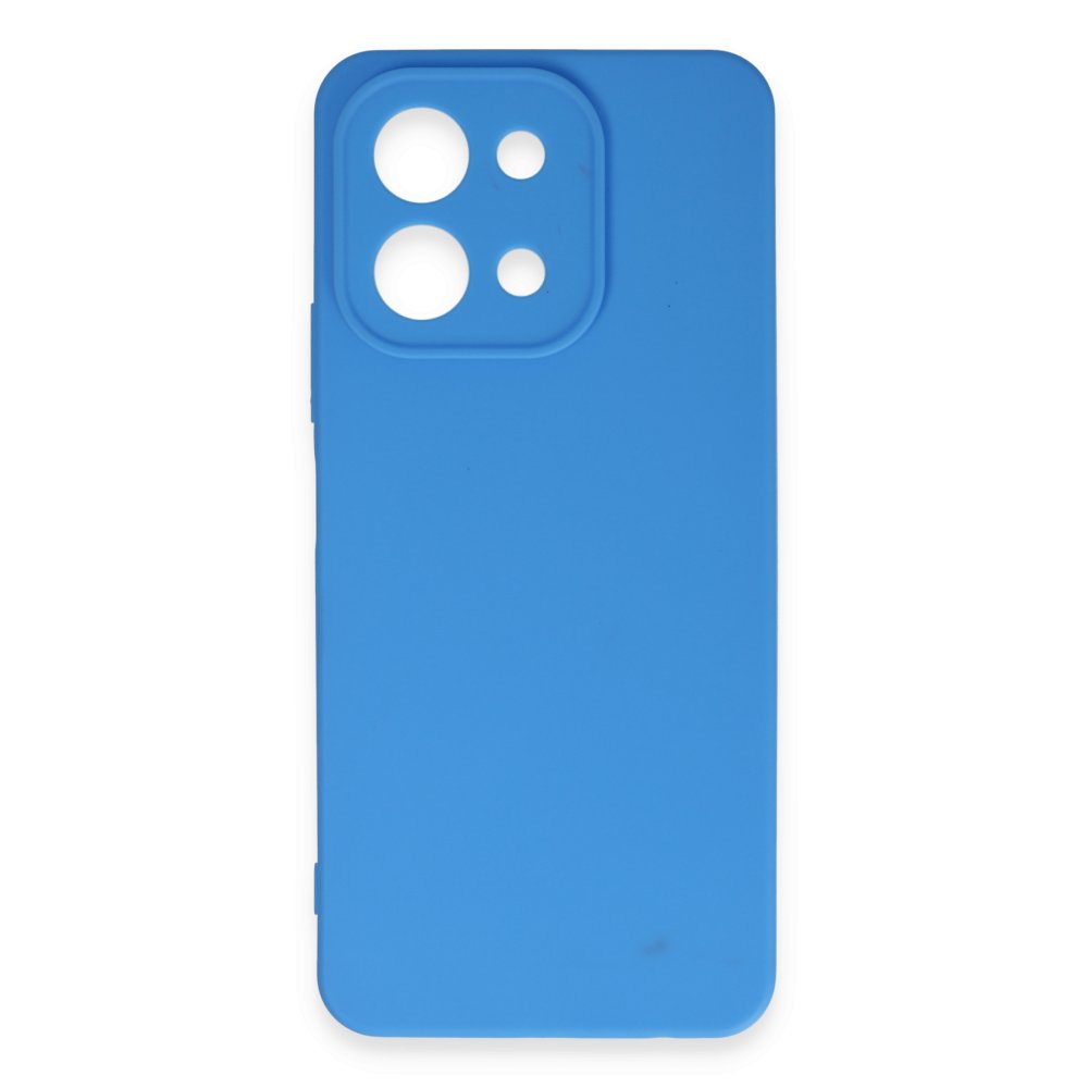 Newface Vivo Y28 Kılıf First Silikon - Mavi
